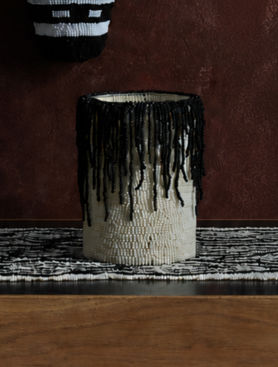 Beaded Vases