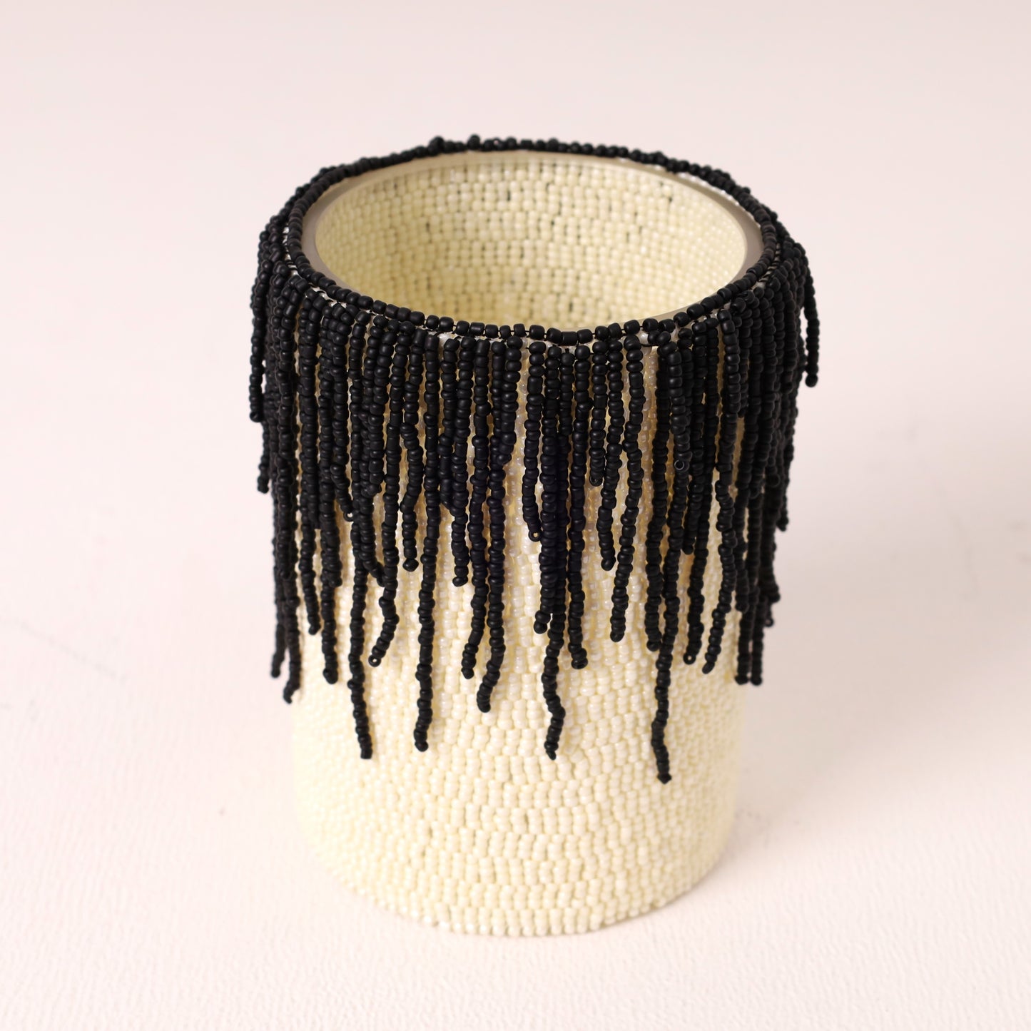 Handmade African Beaded Decorative Vases