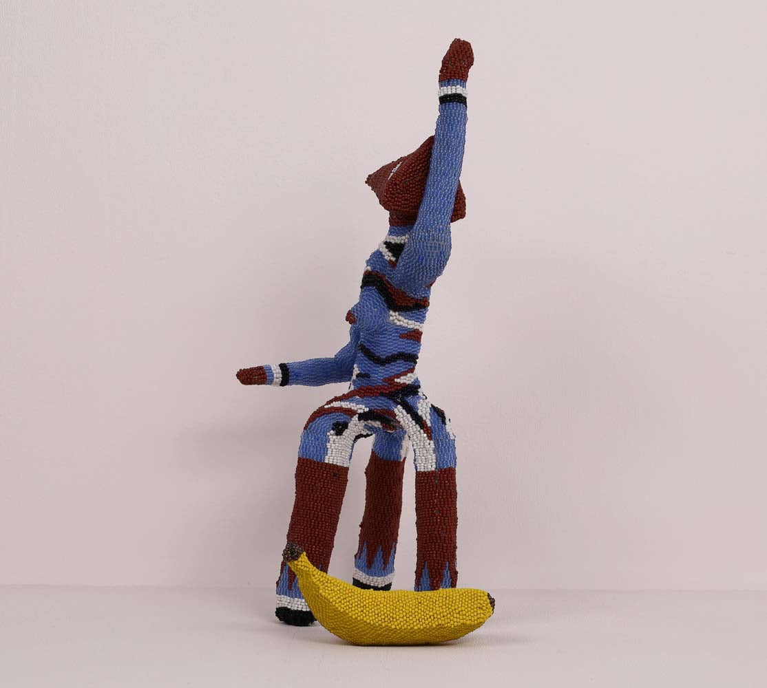 beaded contemporary art