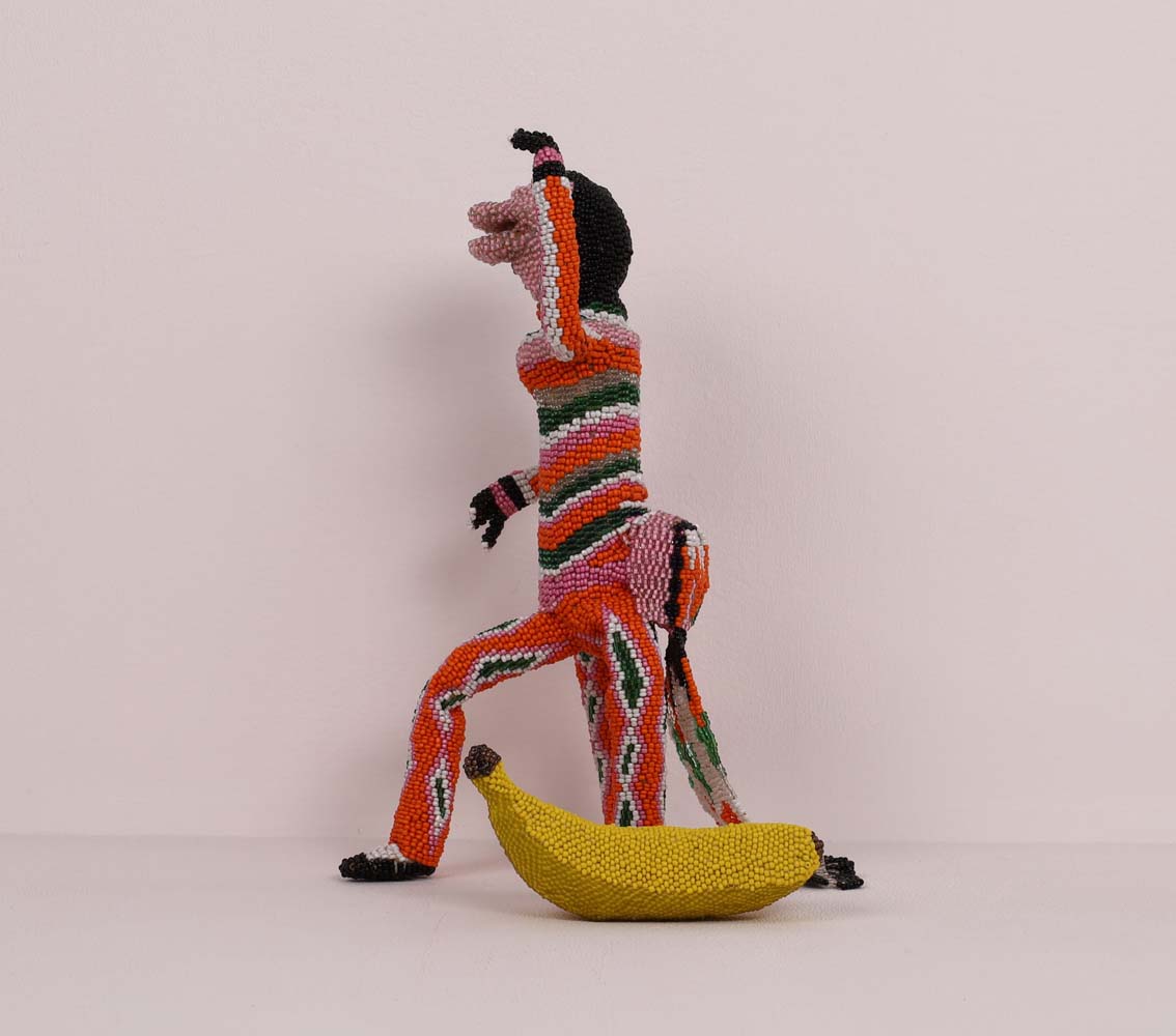 beaded contemporary art