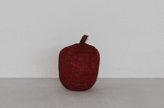 beaded fruit art
