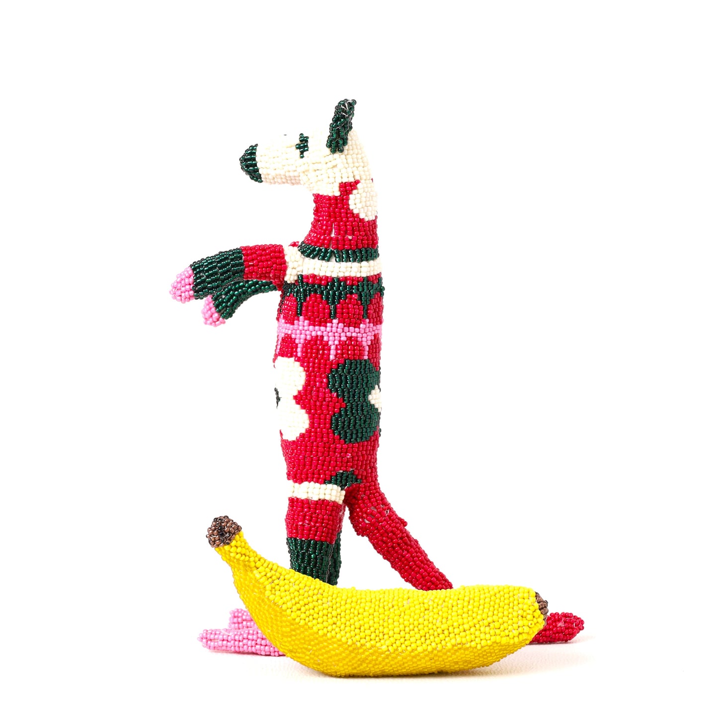 beaded meerkat art