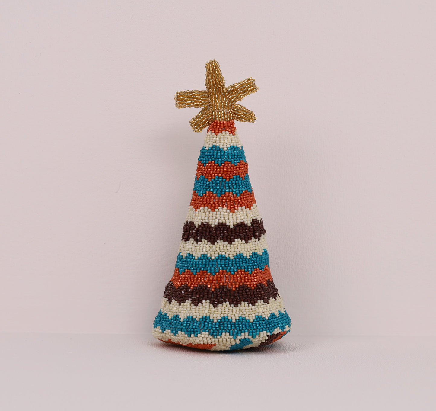 beaded festive tree