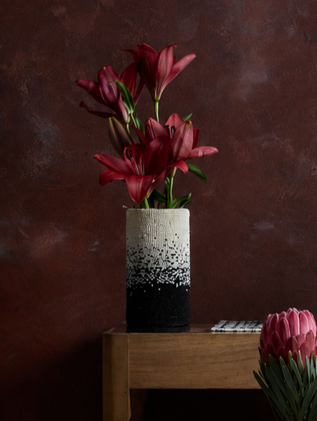Beaded Vases
