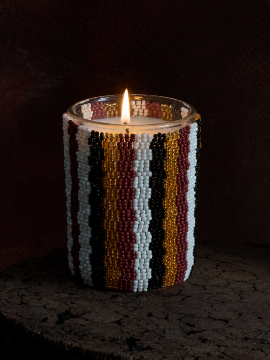 Beaded Nova Candle