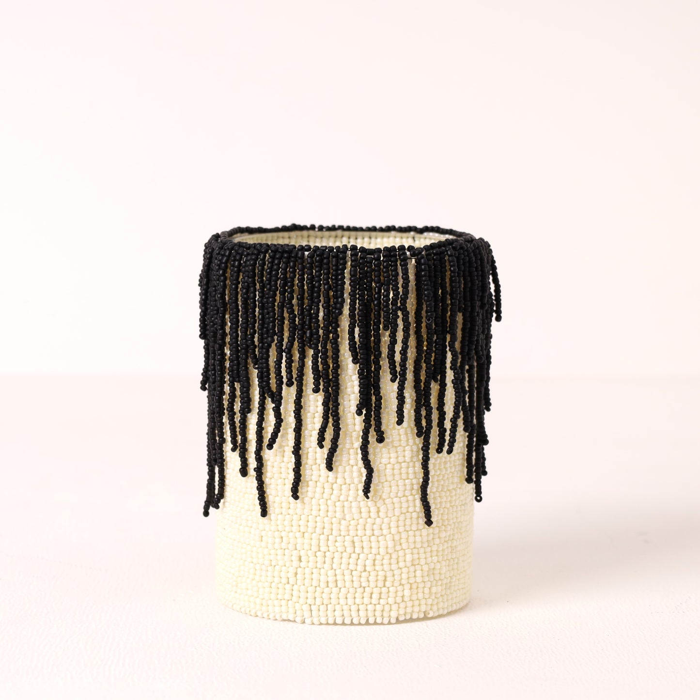 Handmade African Beaded Decorative Vases