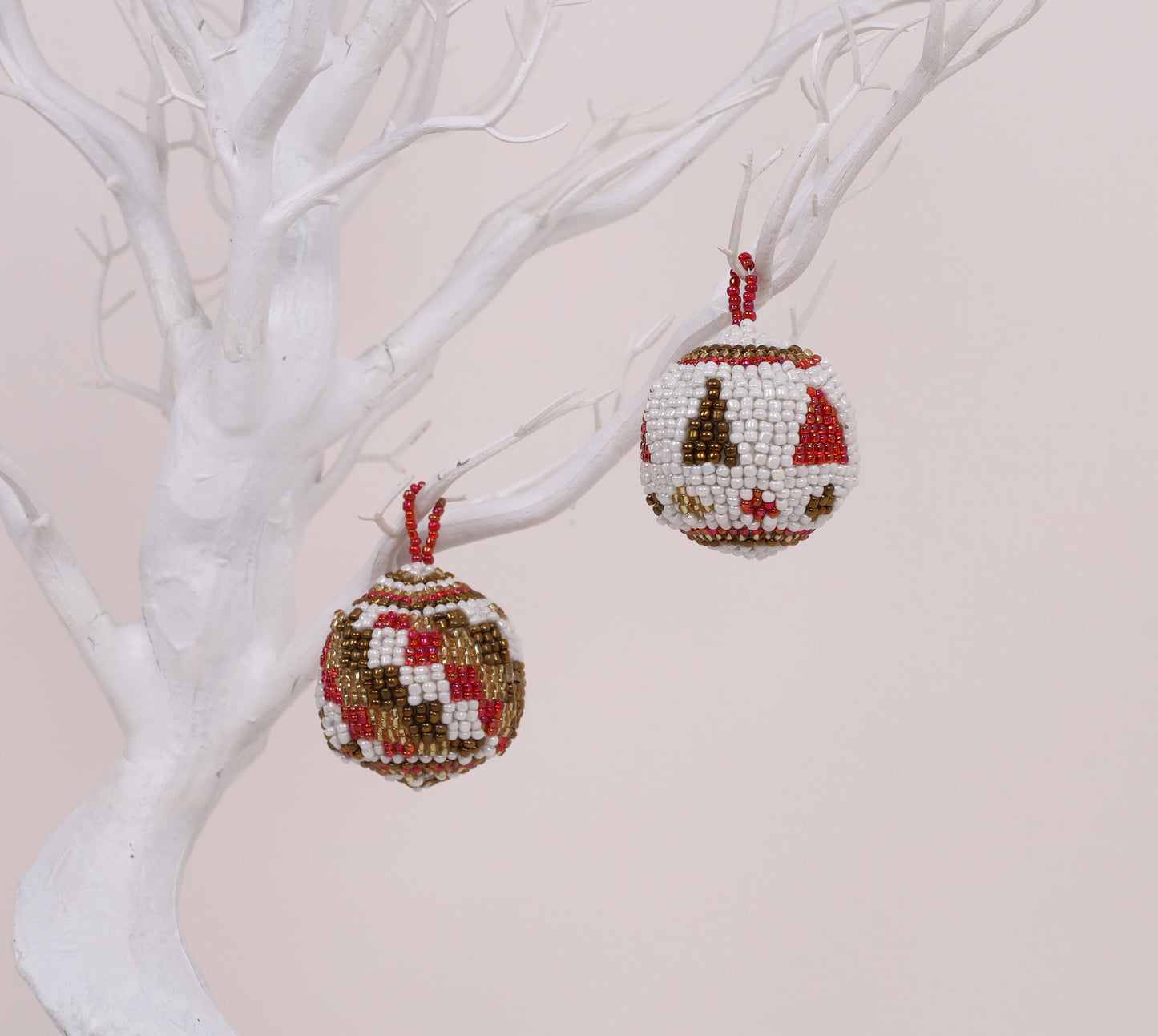 beaded bauble set