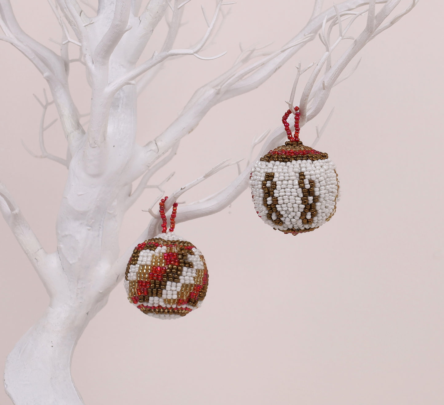 beaded bauble set
