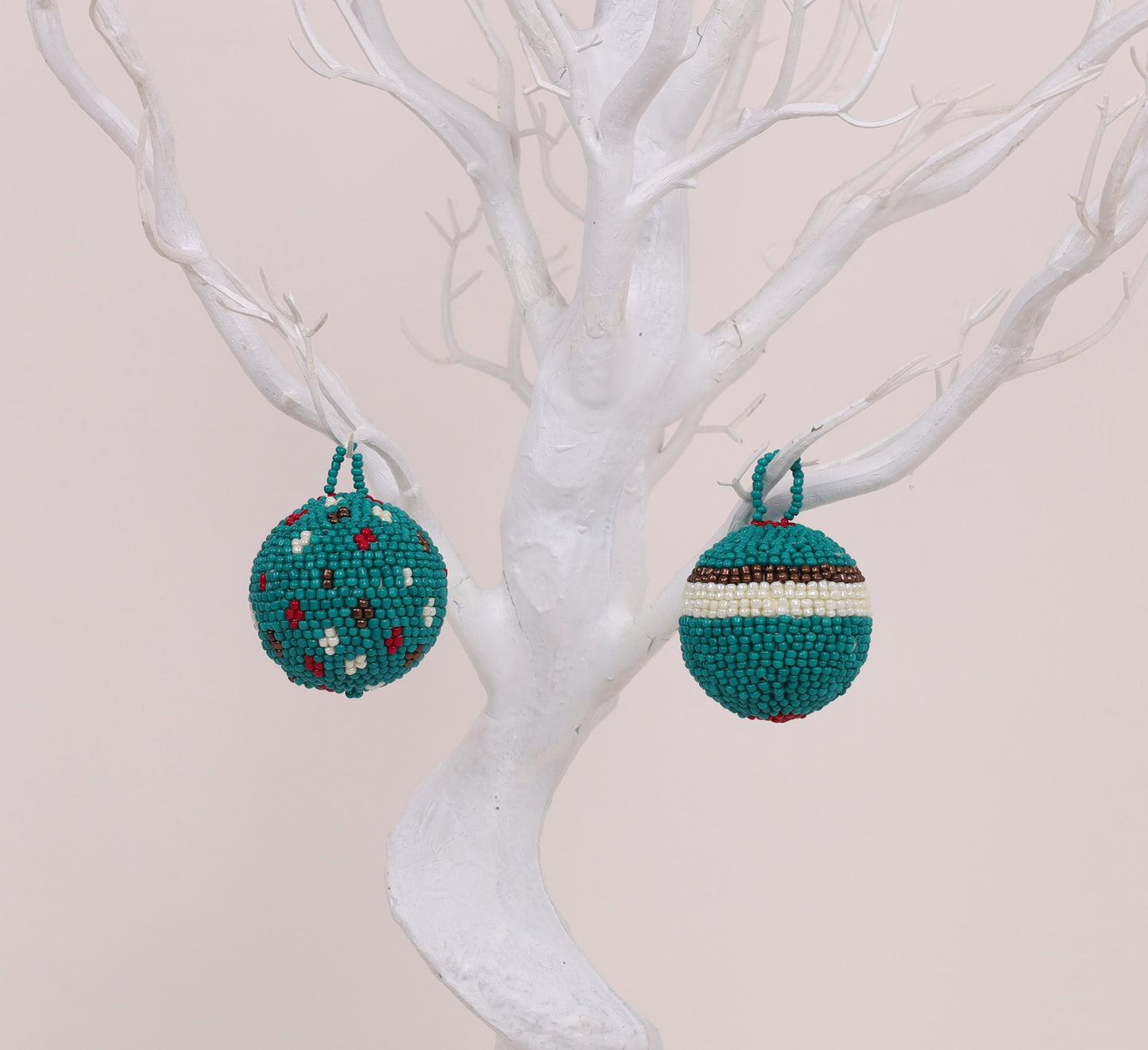 beaded bauble set