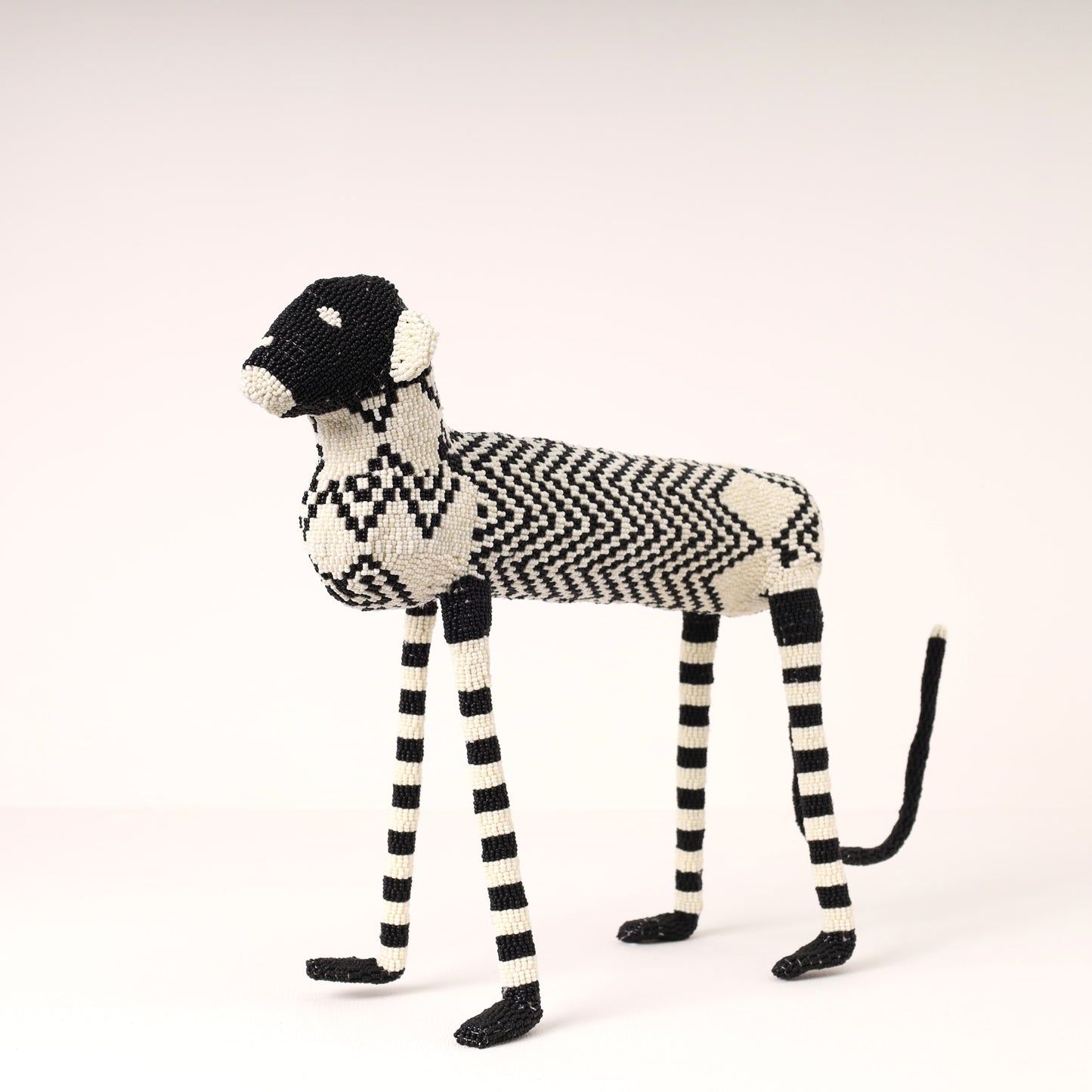 beaded baboon art