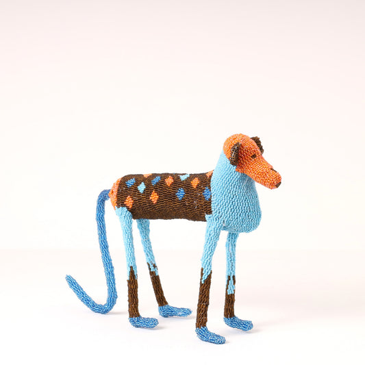 beaded baboon art