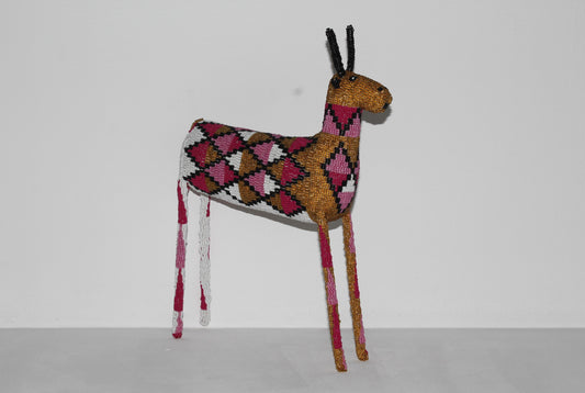 beaded bokkie art