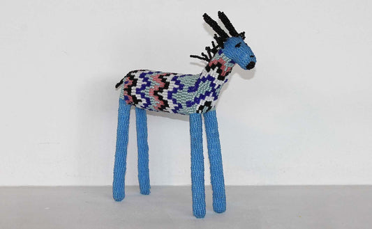 beaded bokkie art