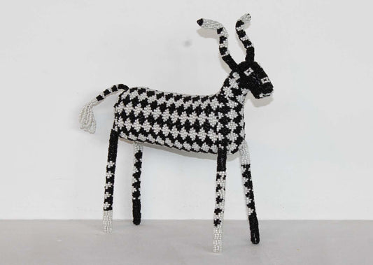 beaded bokkie art