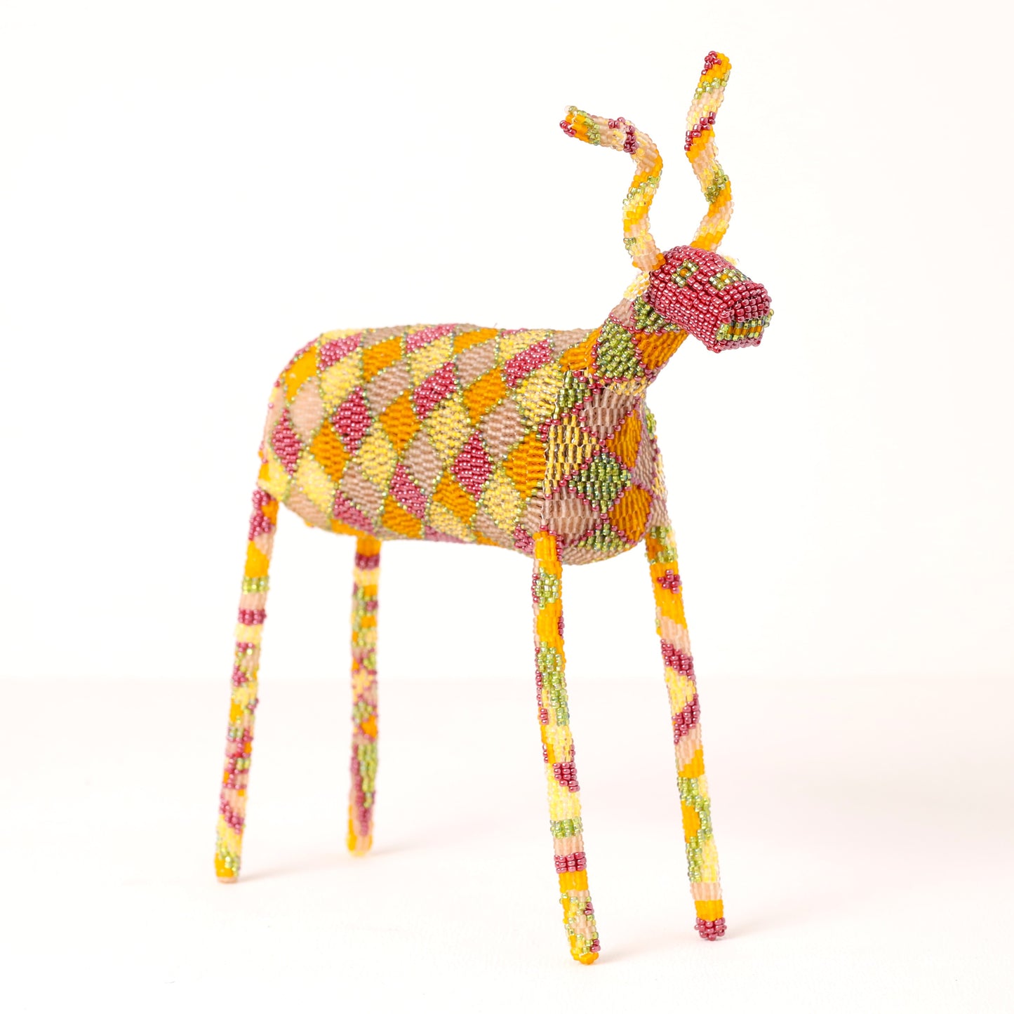 beaded bokkie art
