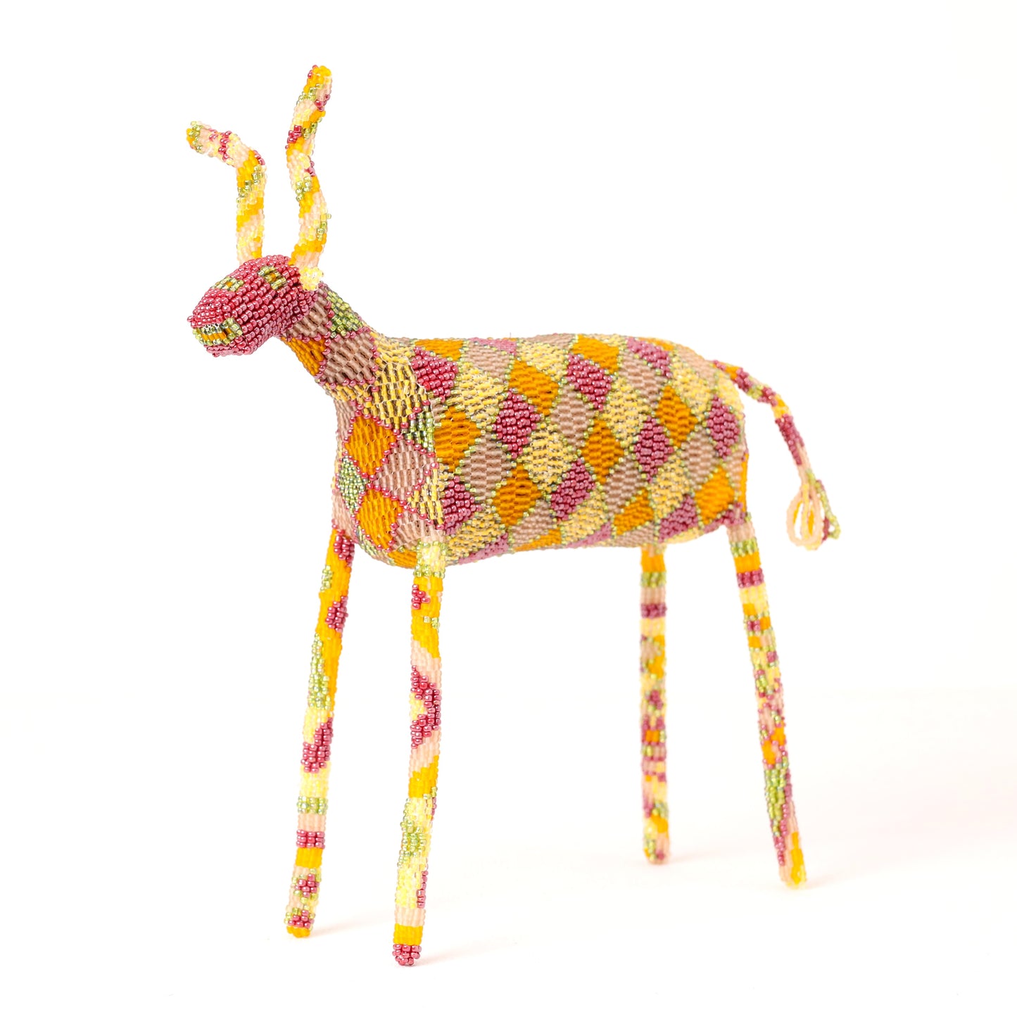 beaded bokkie art