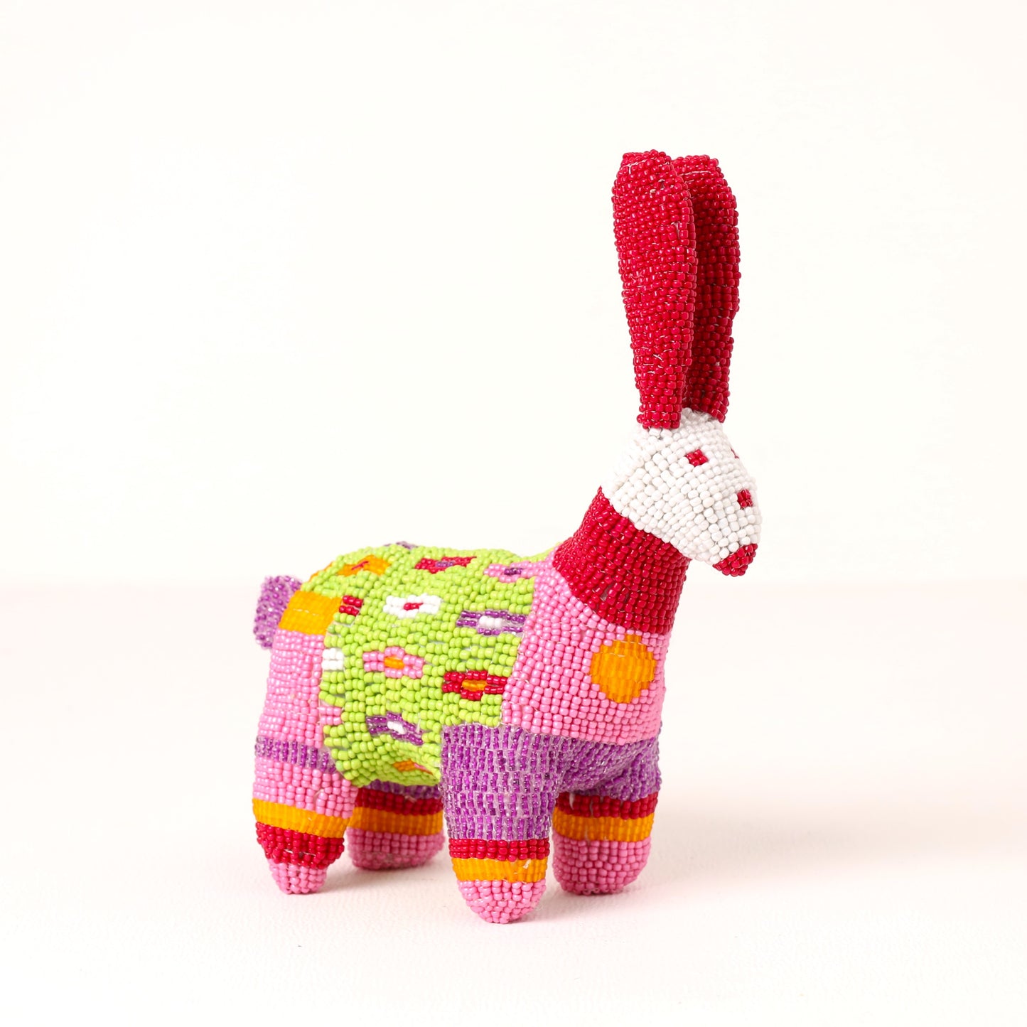 beaded bunny art