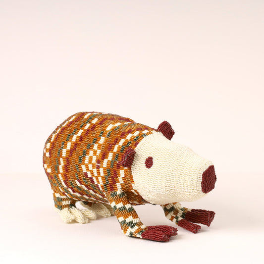 beaded dassie art