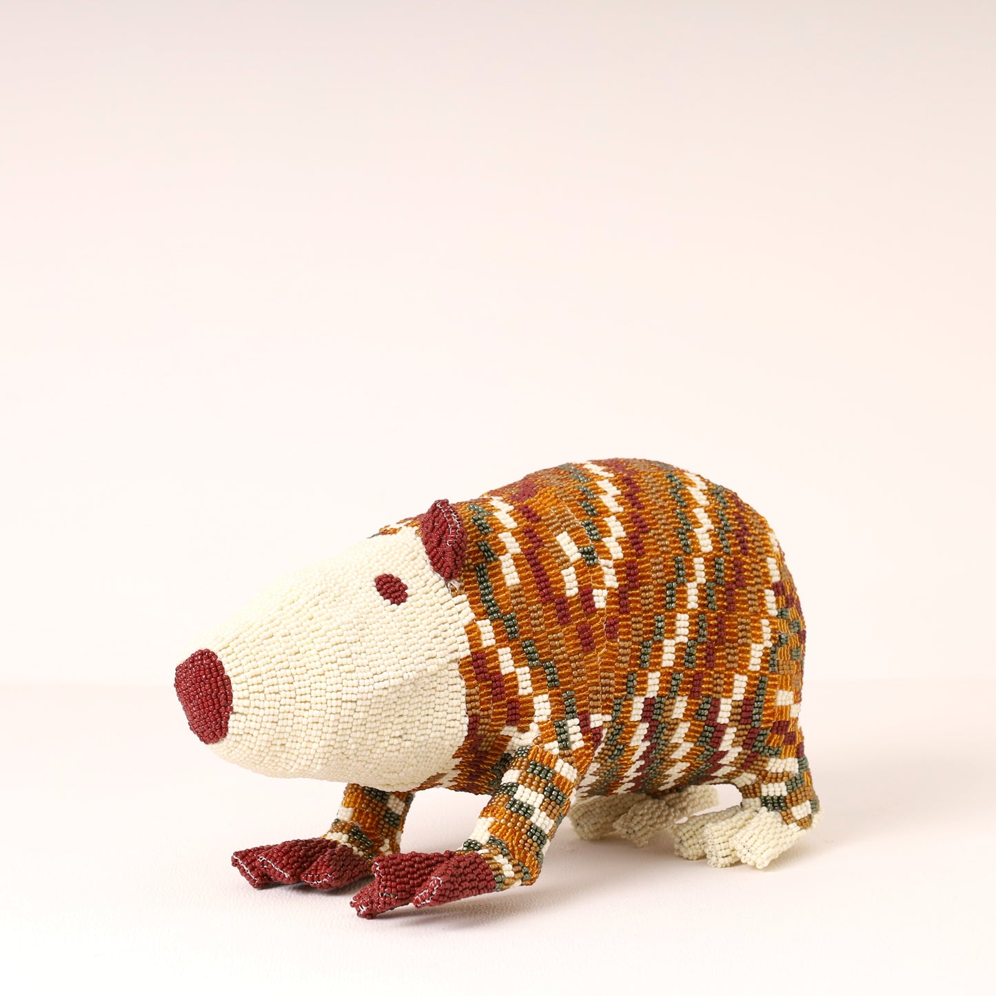 beaded dassie art