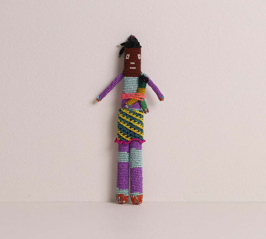 beaded doll art