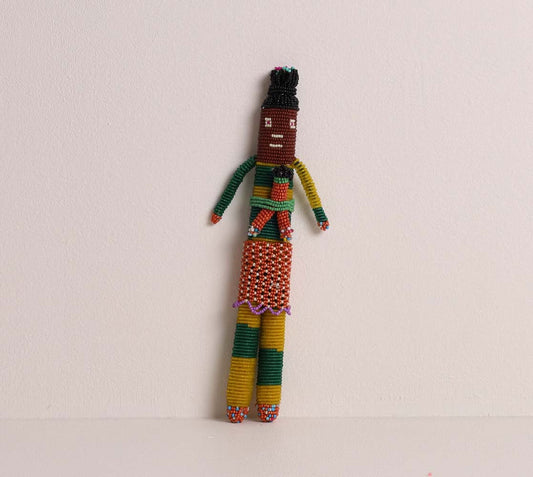 beaded doll art