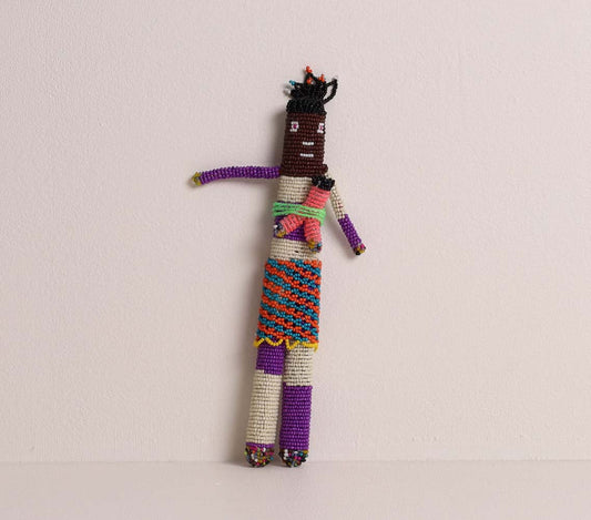 beaded doll art