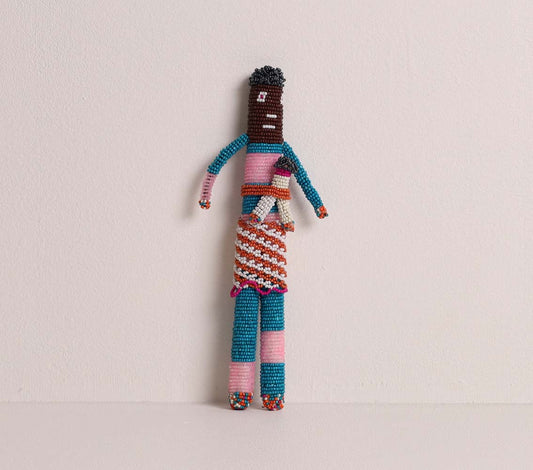 beaded doll art