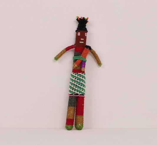 beaded doll art