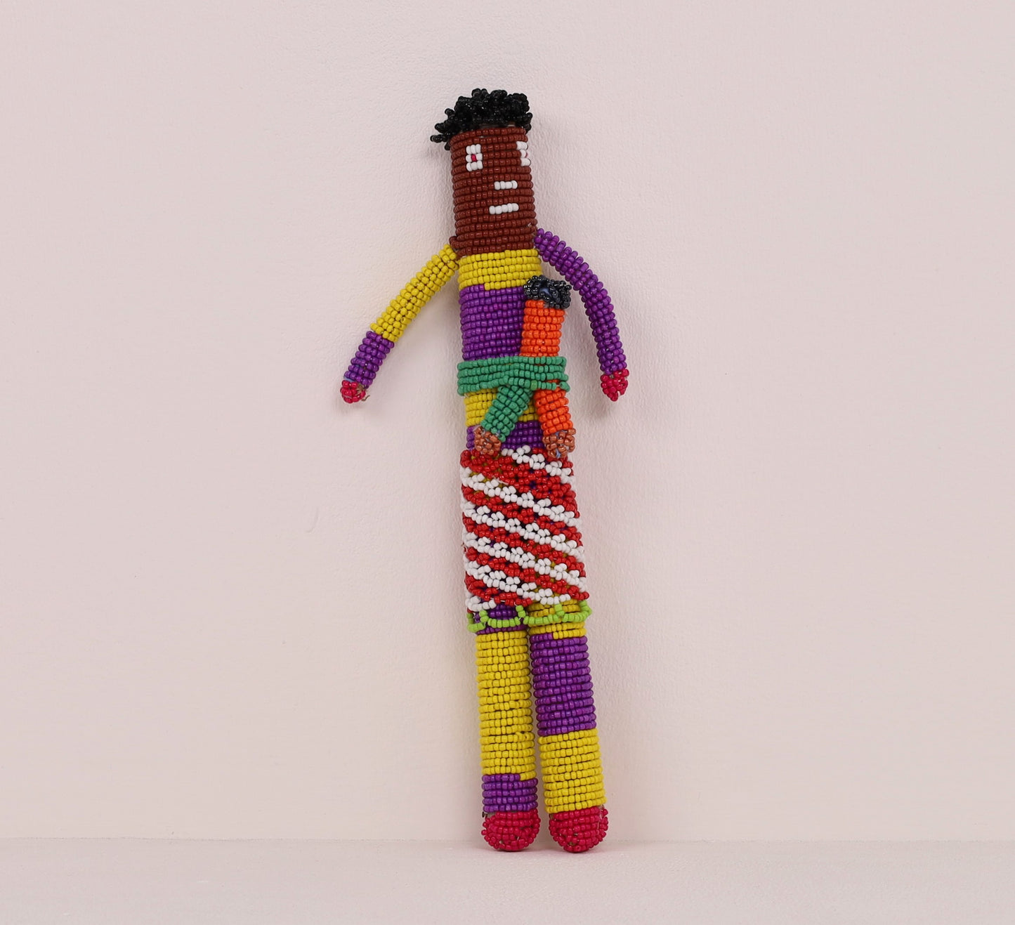 beaded doll art