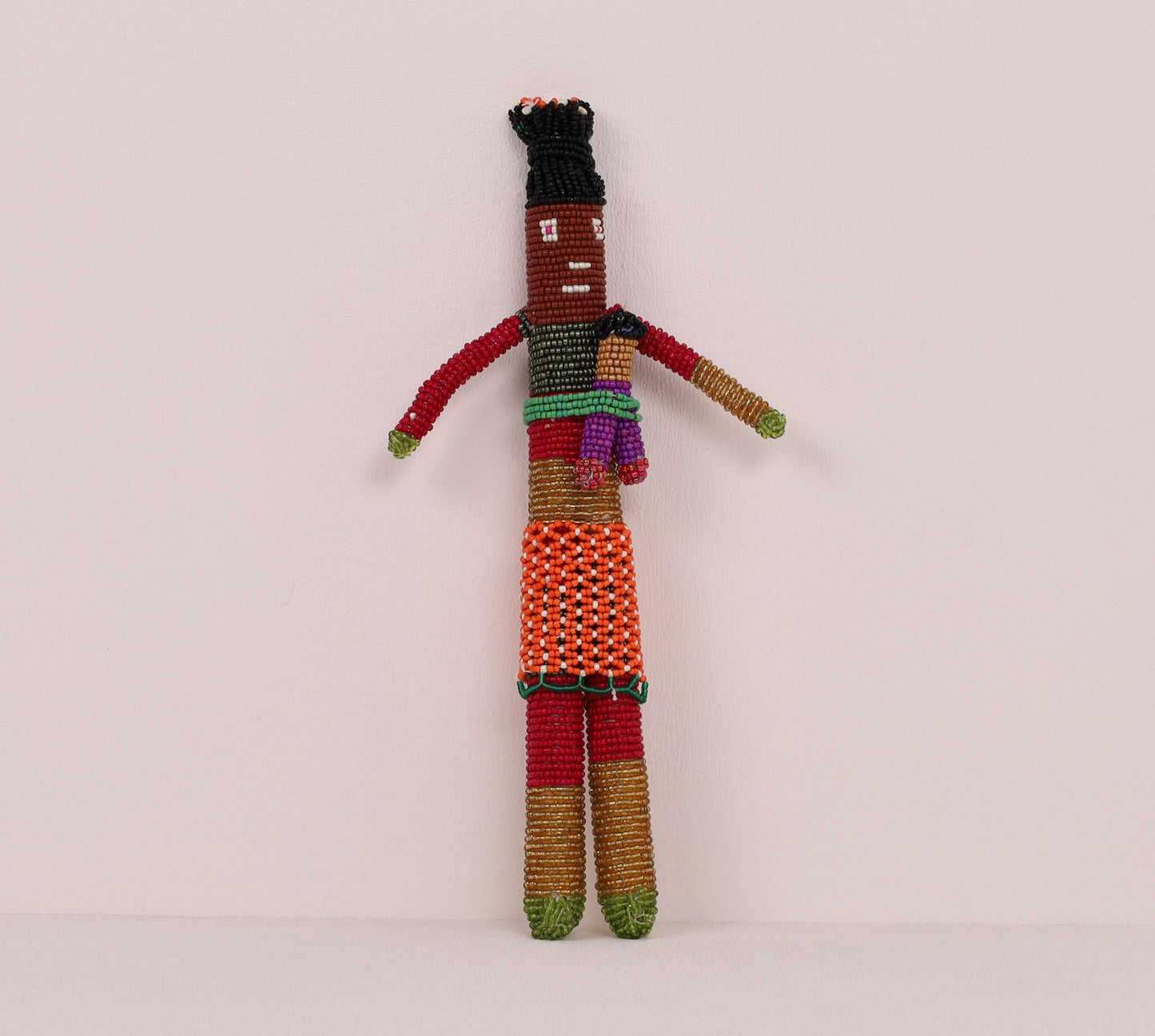 beaded doll art