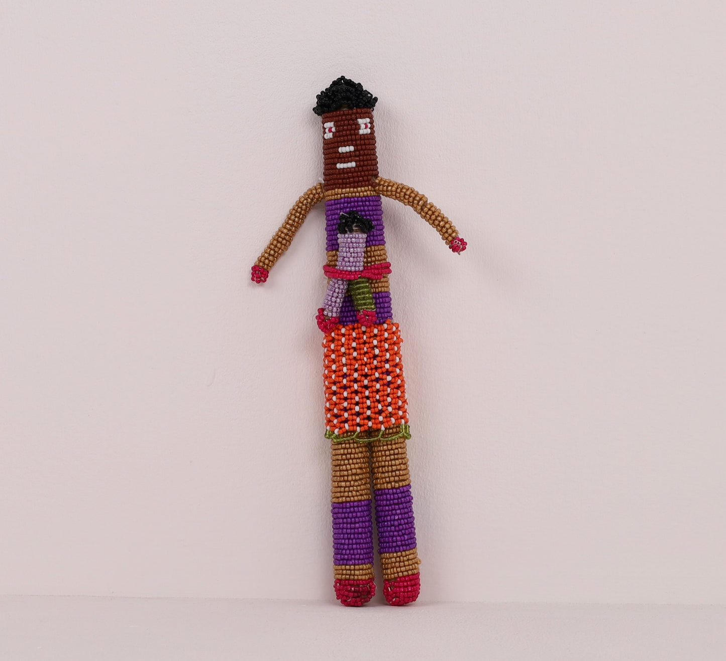 beaded doll art