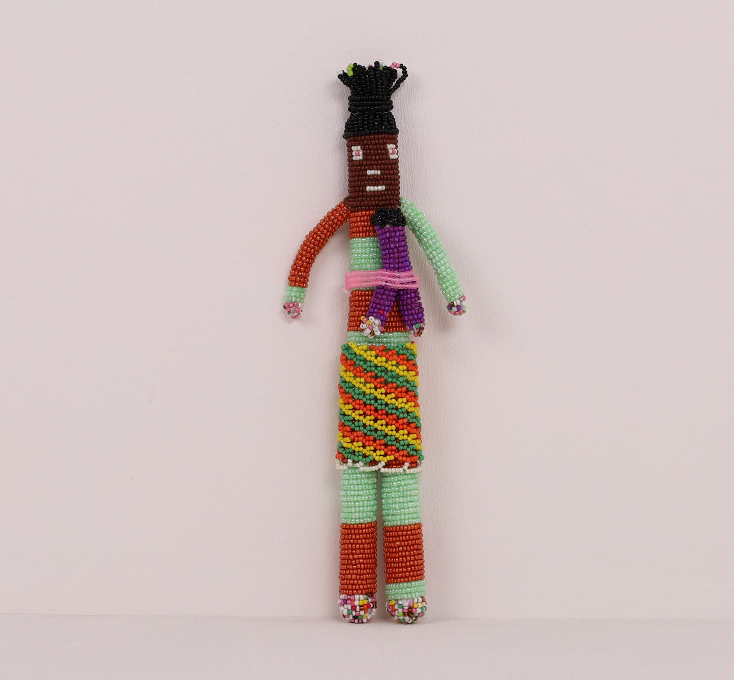beaded doll art