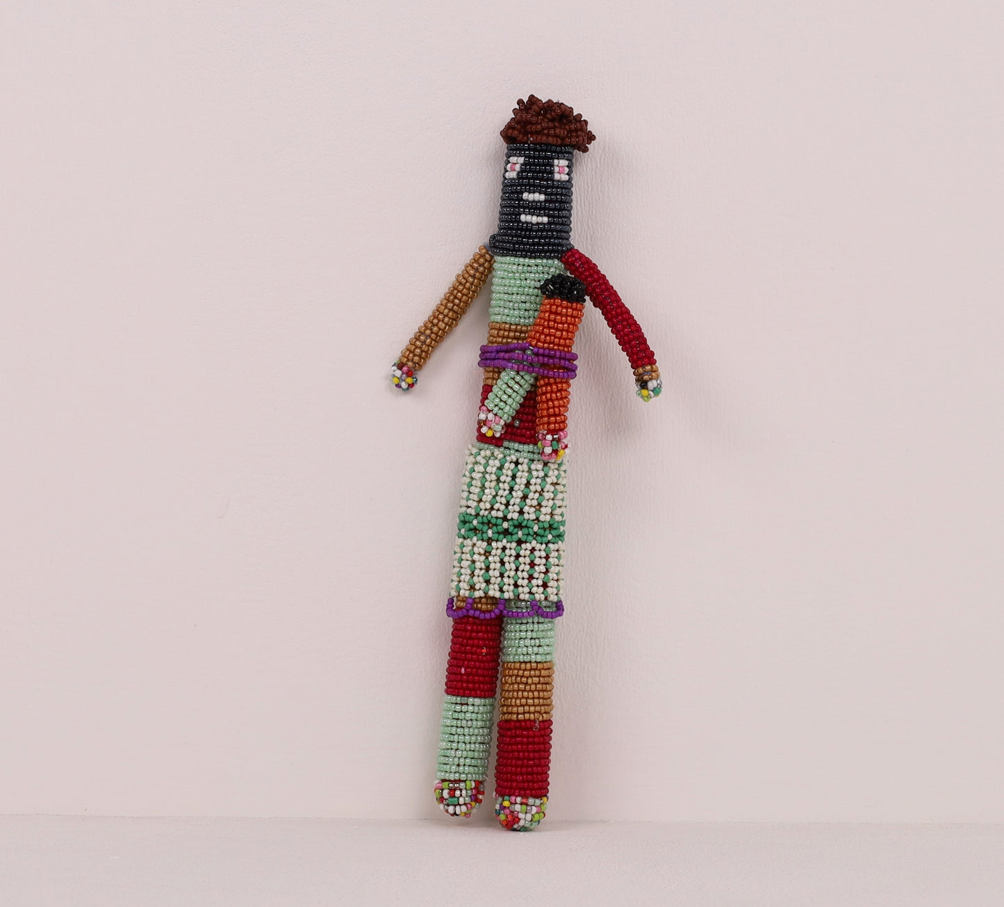 beaded doll art