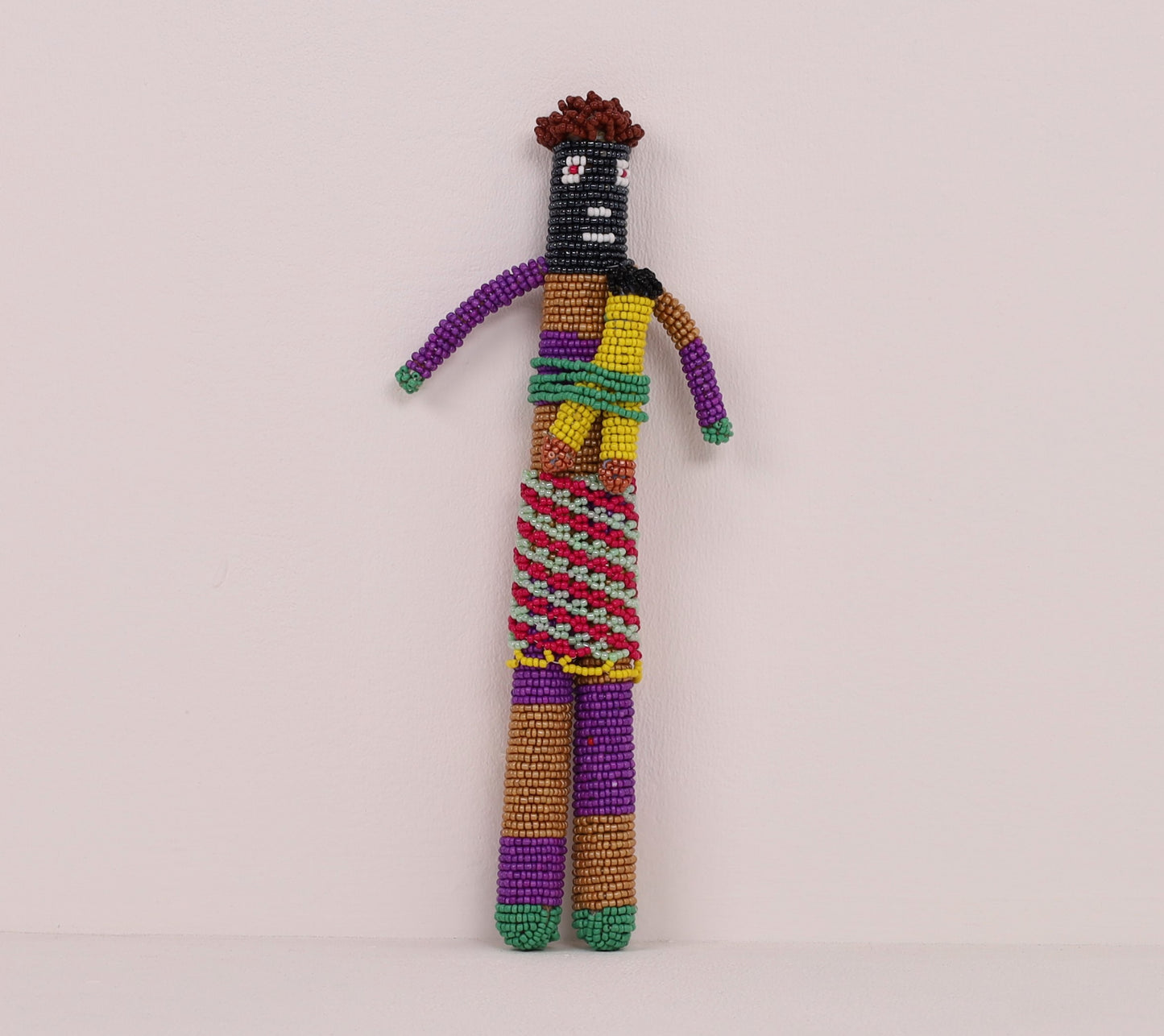 beaded doll art