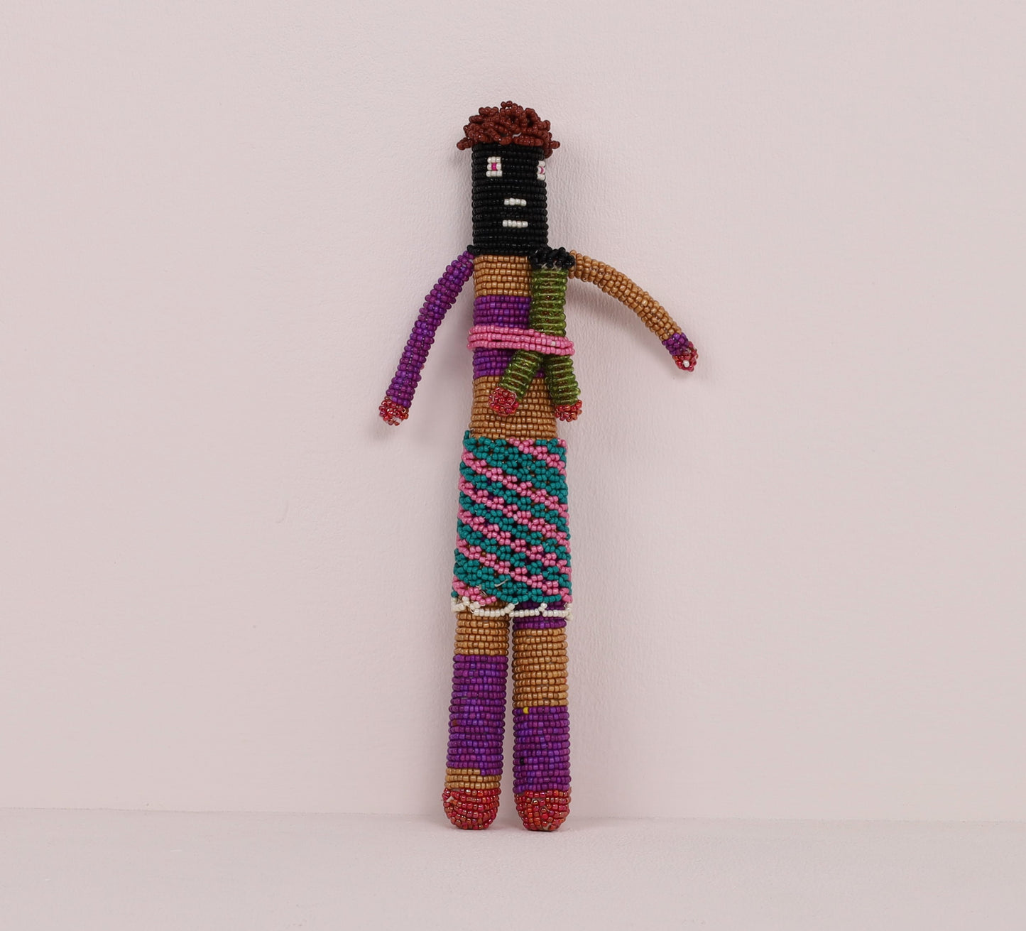 beaded doll art