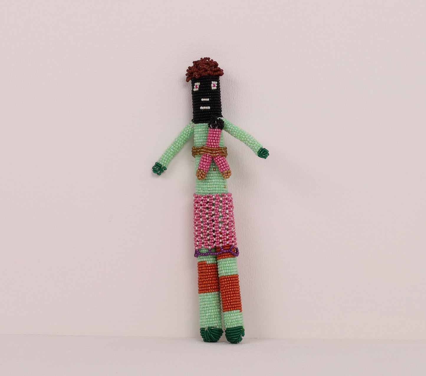 beaded doll art