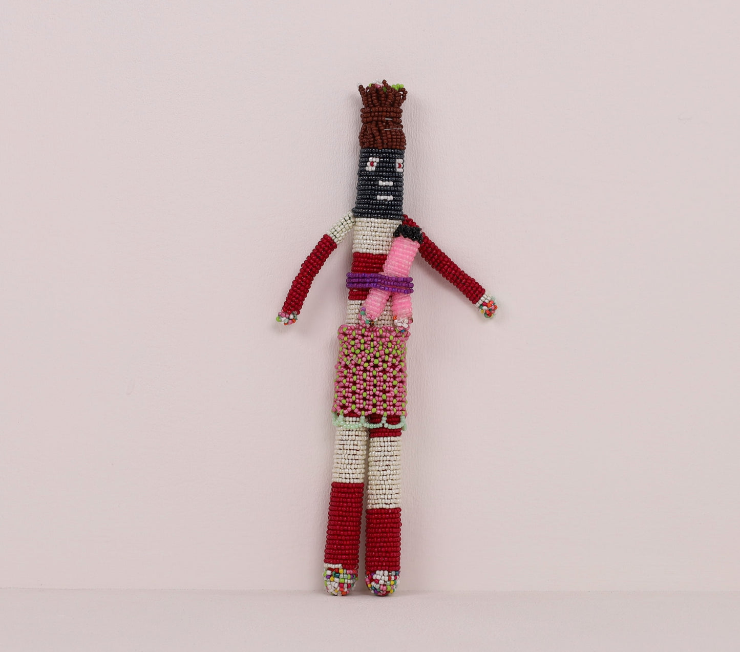beaded doll art