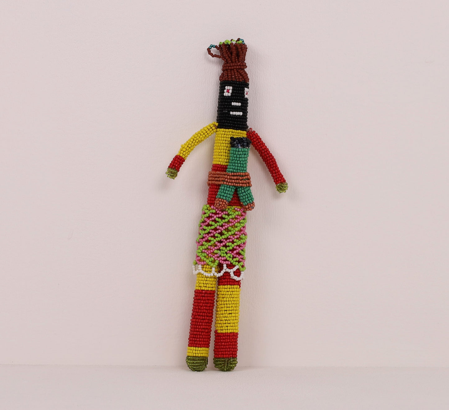 beaded doll art