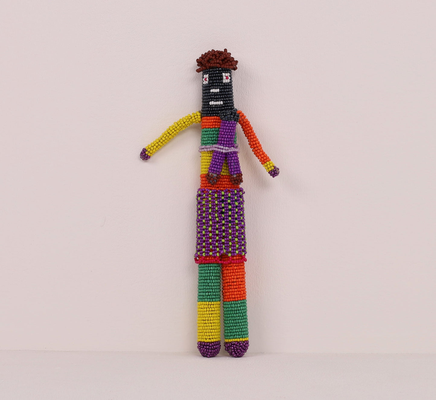 beaded doll art