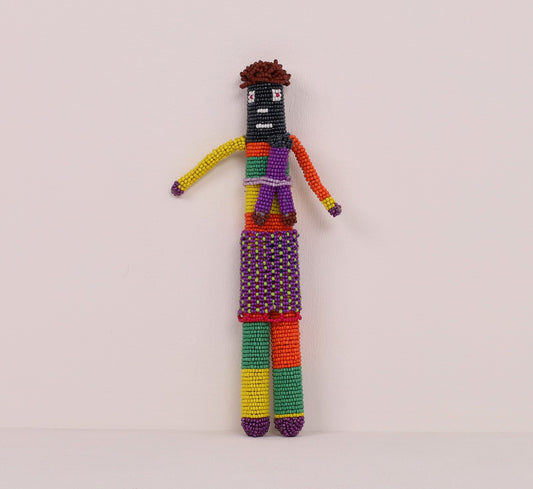 beaded doll art