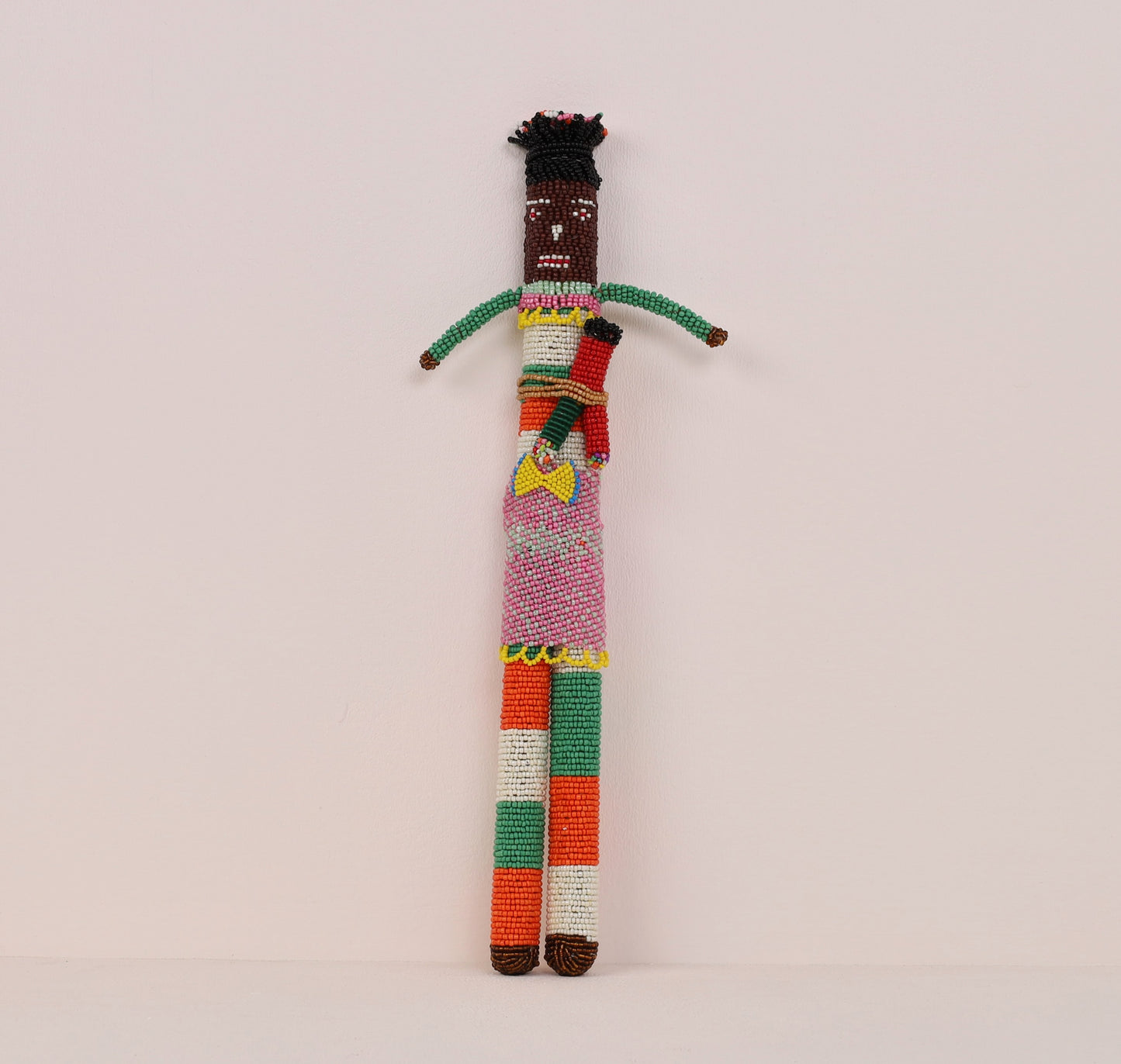 beaded doll art