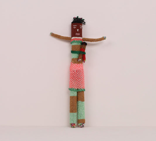 beaded doll art