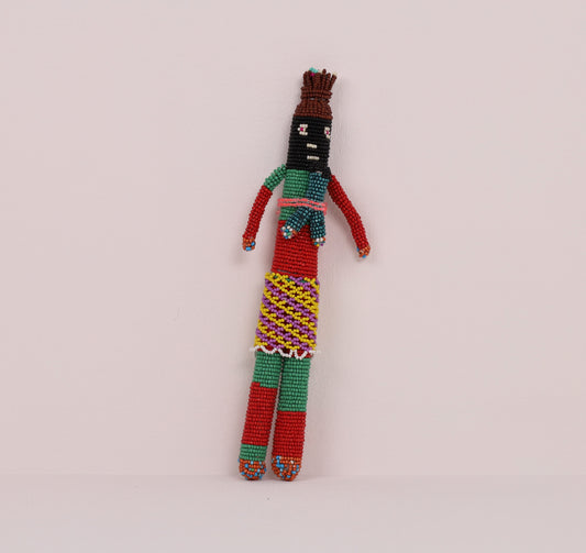 beaded doll art