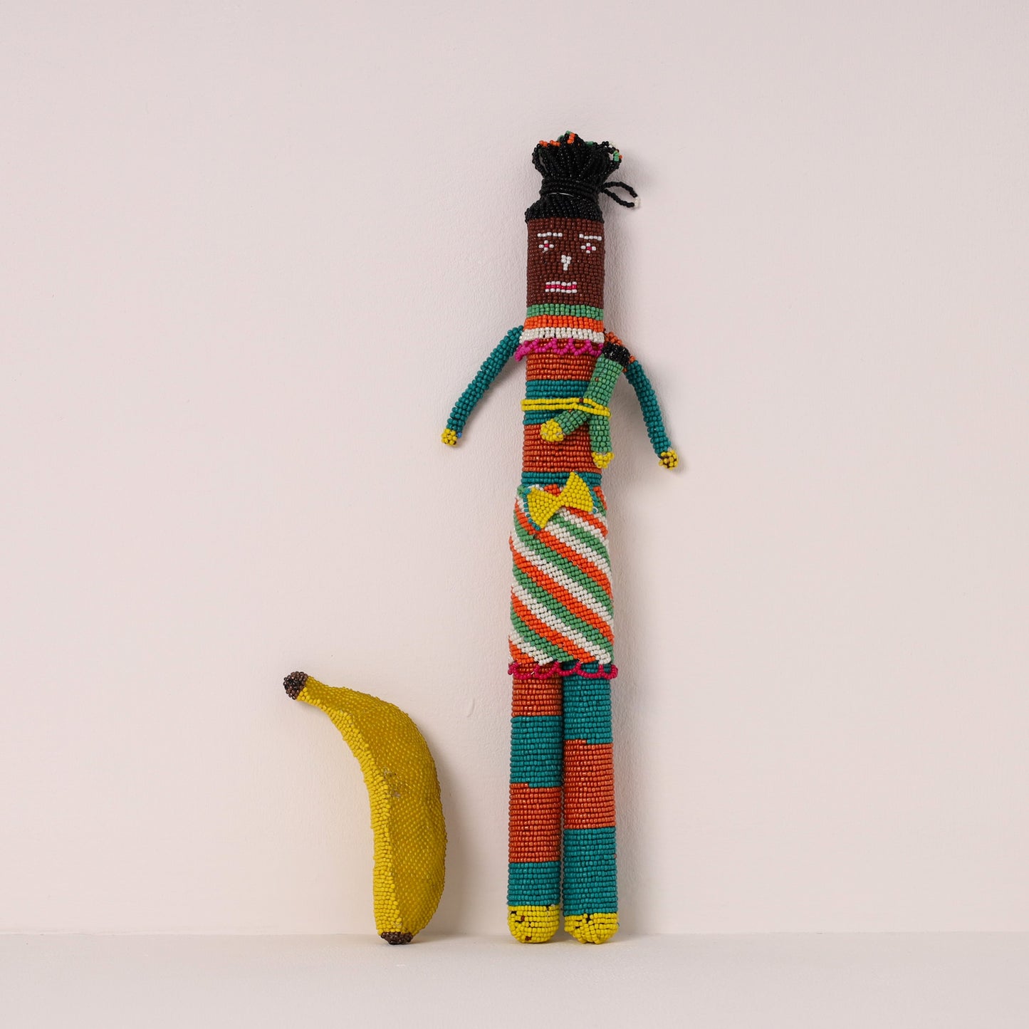 beaded doll art
