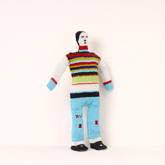 beaded doll art