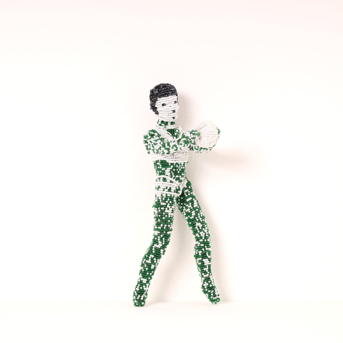 beaded doll art