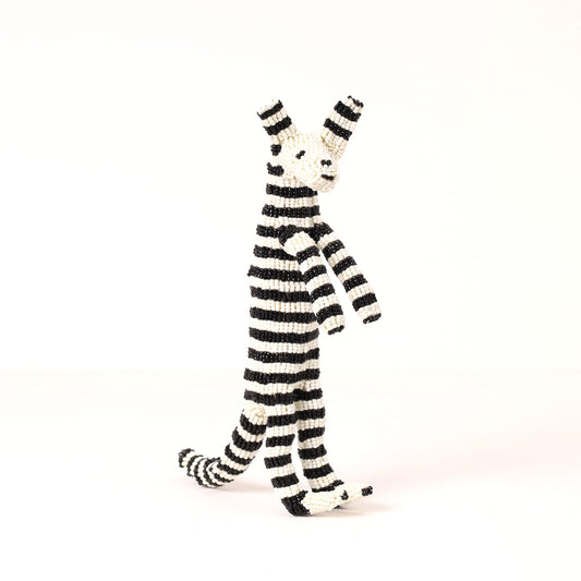 beaded meerkat art