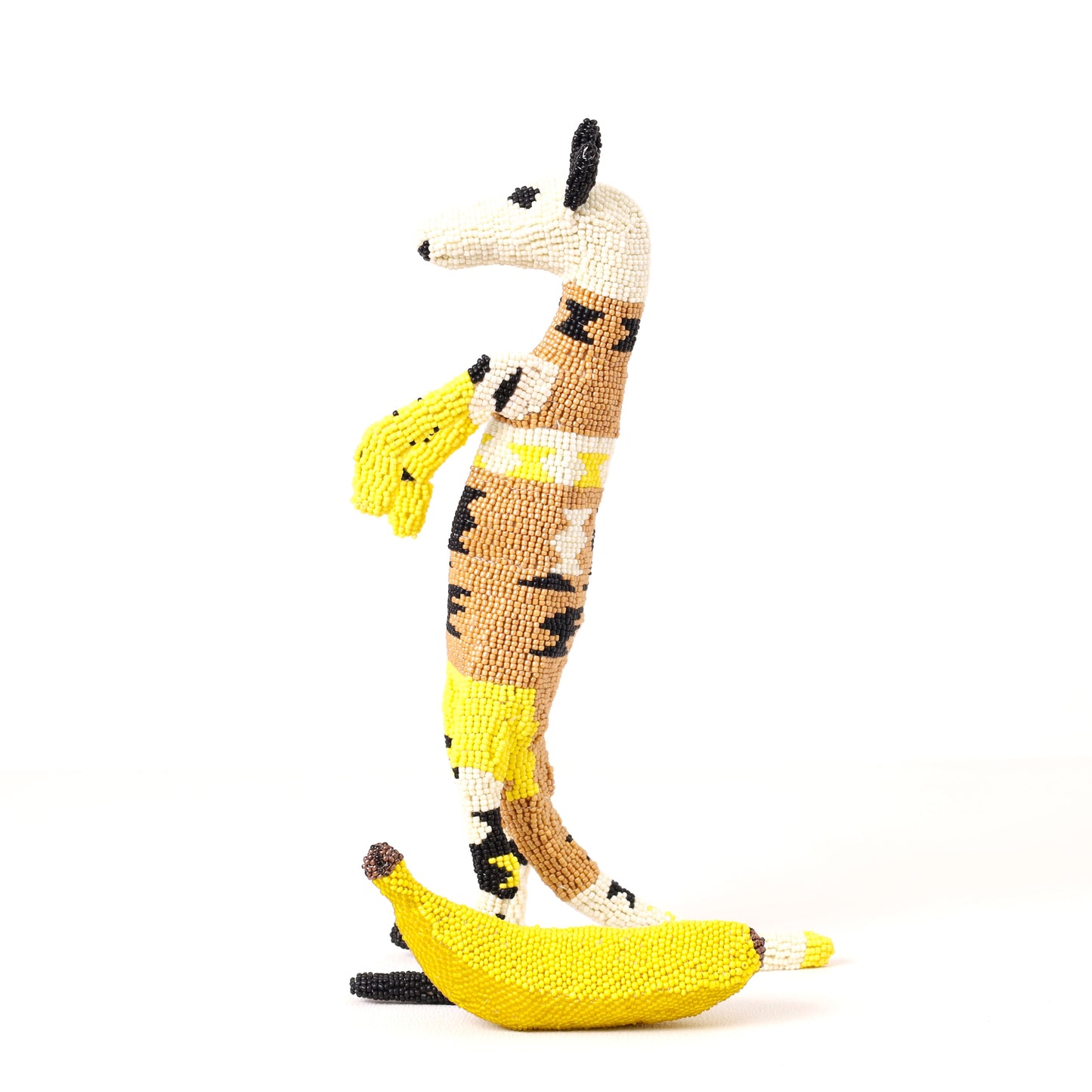beaded meerkat art
