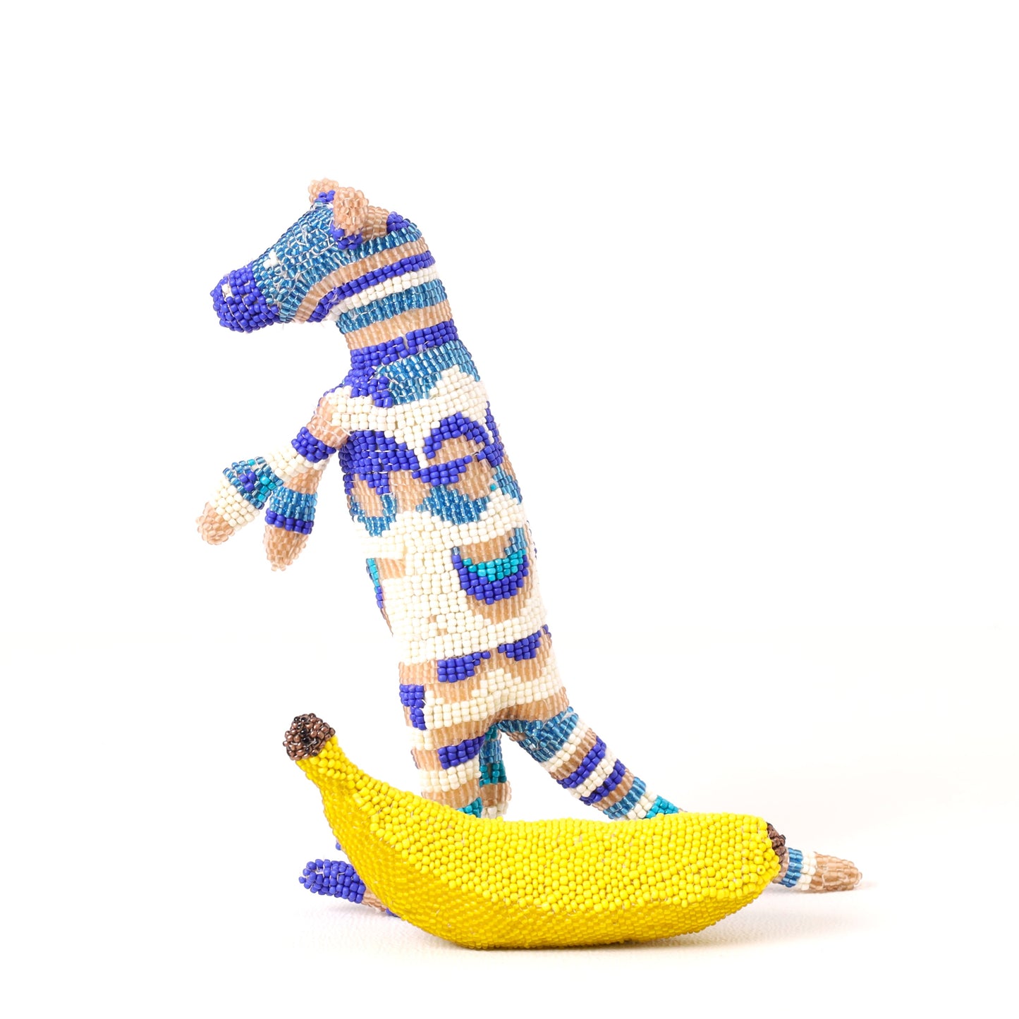 beaded meerkat art