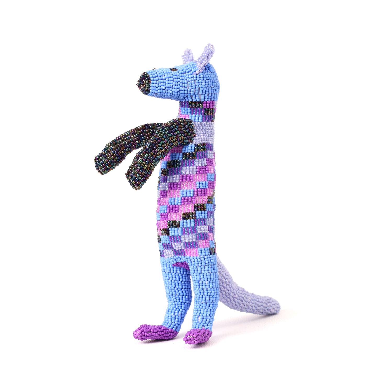 beaded meerkat art